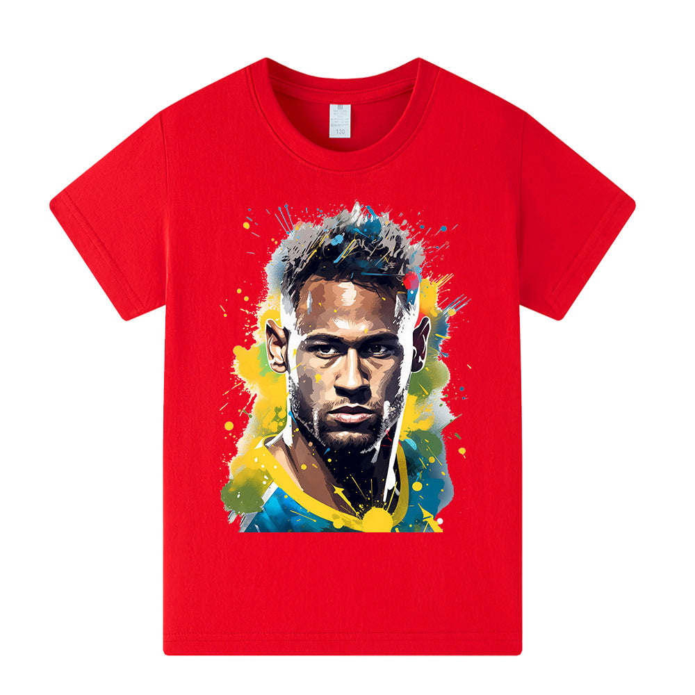 Neymar Kids Football T-Shirt