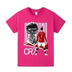Cristiano Ronaldo Kids Football T-Shirt - Manchester United
