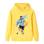 Lionel Messi Kids Football Hoodie - Soft