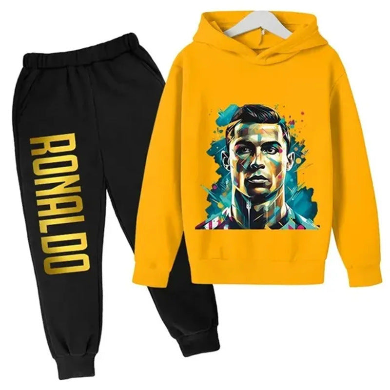 Cristiano Ronaldo Kids Football Tracksuit - Soft