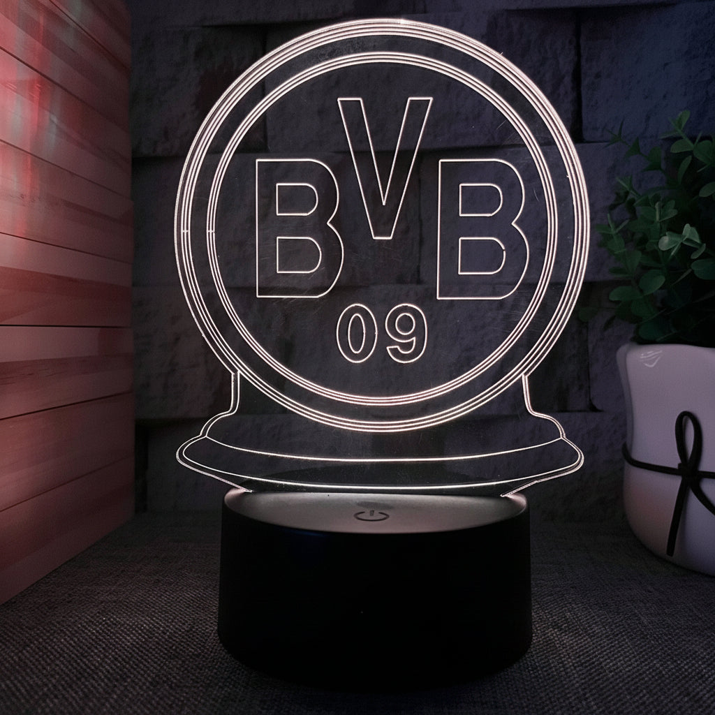 Football 3D Illusion LED Lamp - Night Light - Gift Mood Light