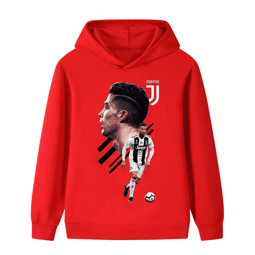 Ronaldo Kids Football Hoodie - Juventus - Sporty