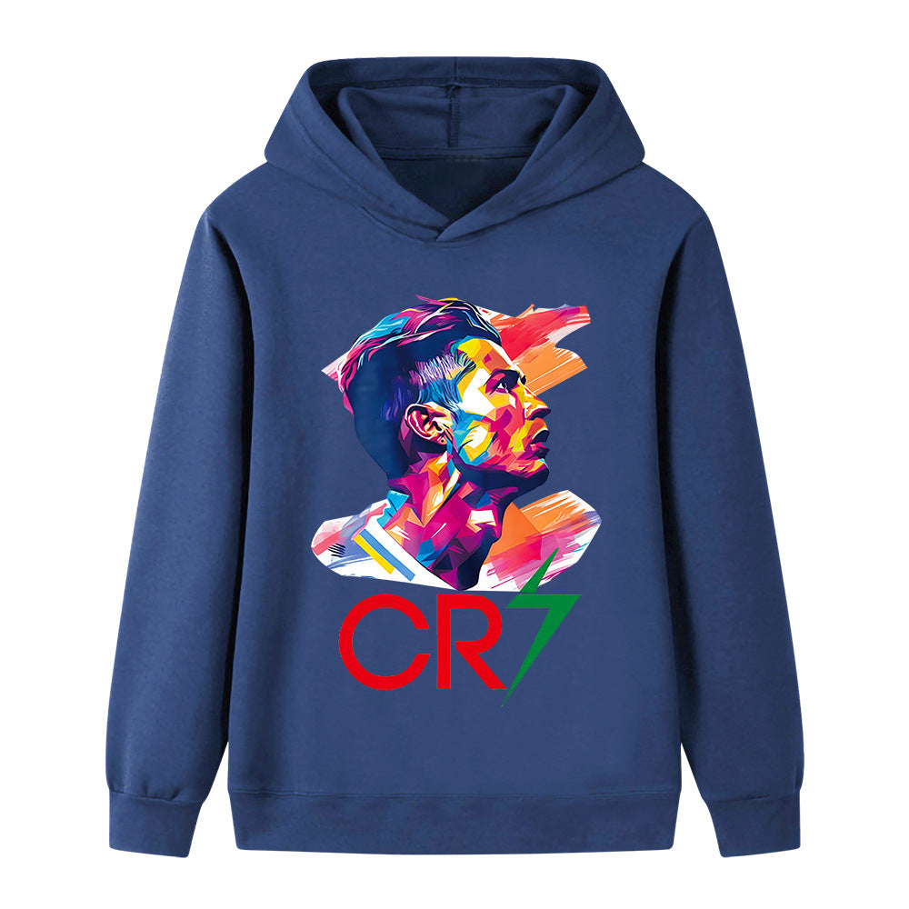 Cristiano Ronaldo Kids Football Hoodie - Soft