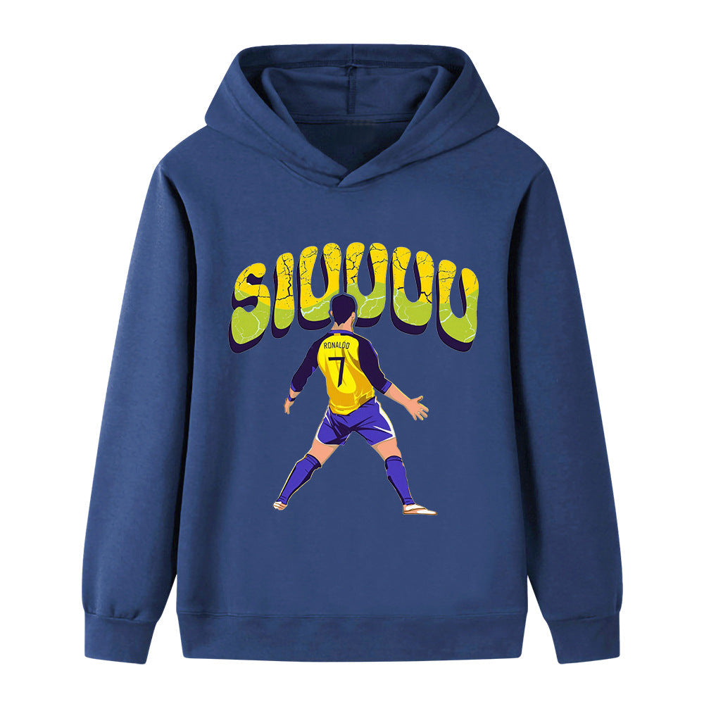 Cristiano Ronaldo Kids Football Hoodie - Cool Design