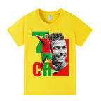 Cristiano Ronaldo Kids Football T-Shirt - Portugal - Sporty