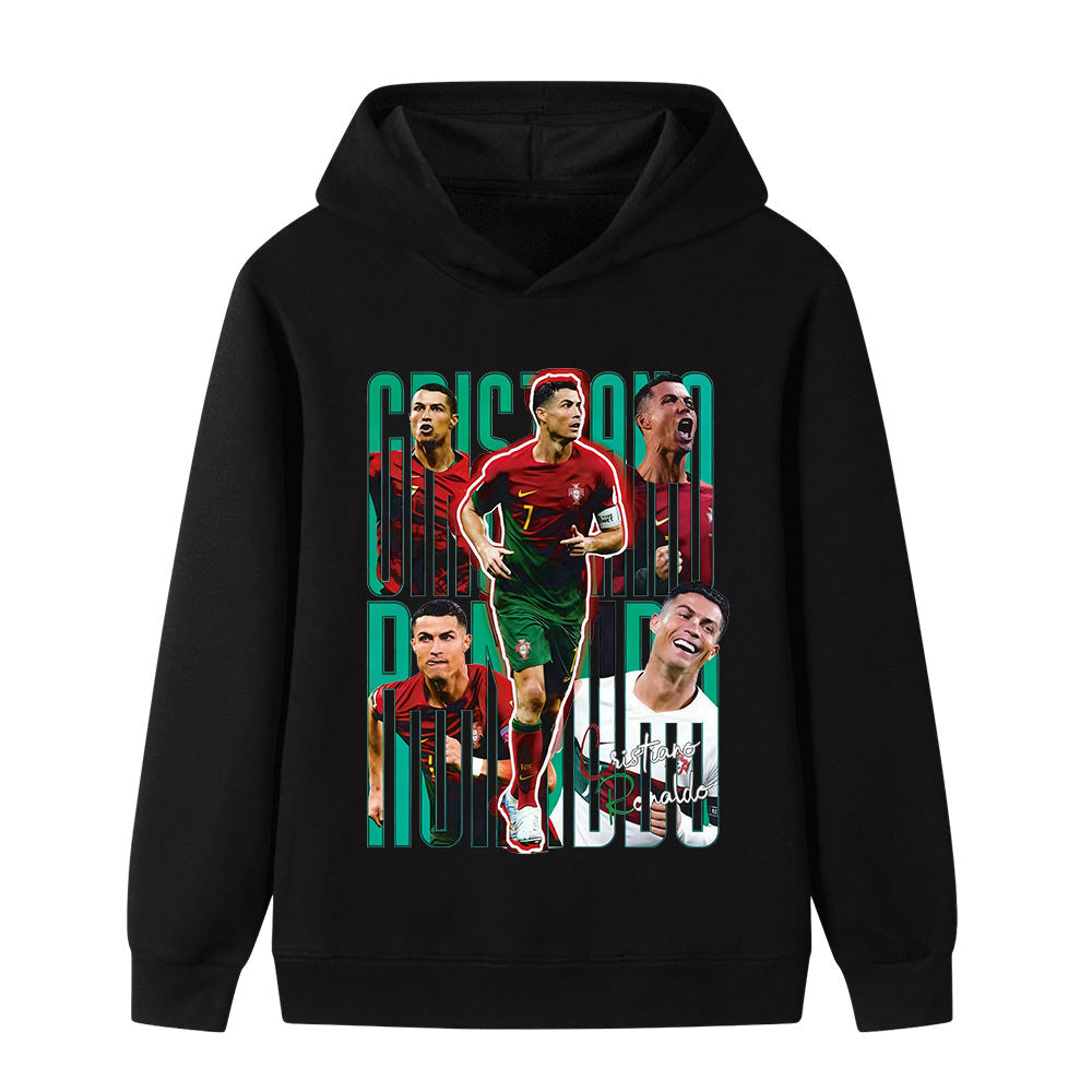 Ronaldo Kids Football Hoodie - Portugal - Soft