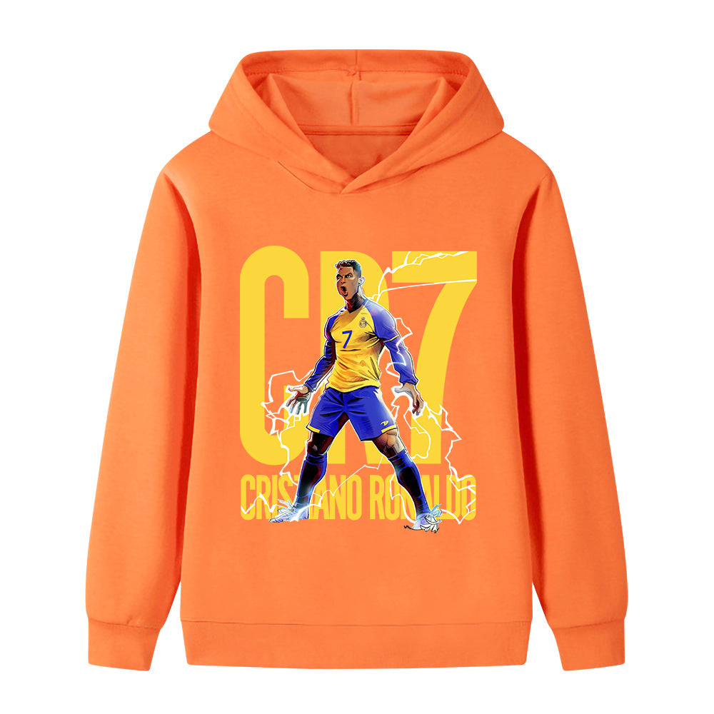 Ronaldo Kids Football Hoodie - Al Nassr