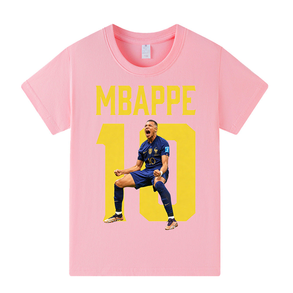 Mbappé Kids Football T-Shirt - Sporty