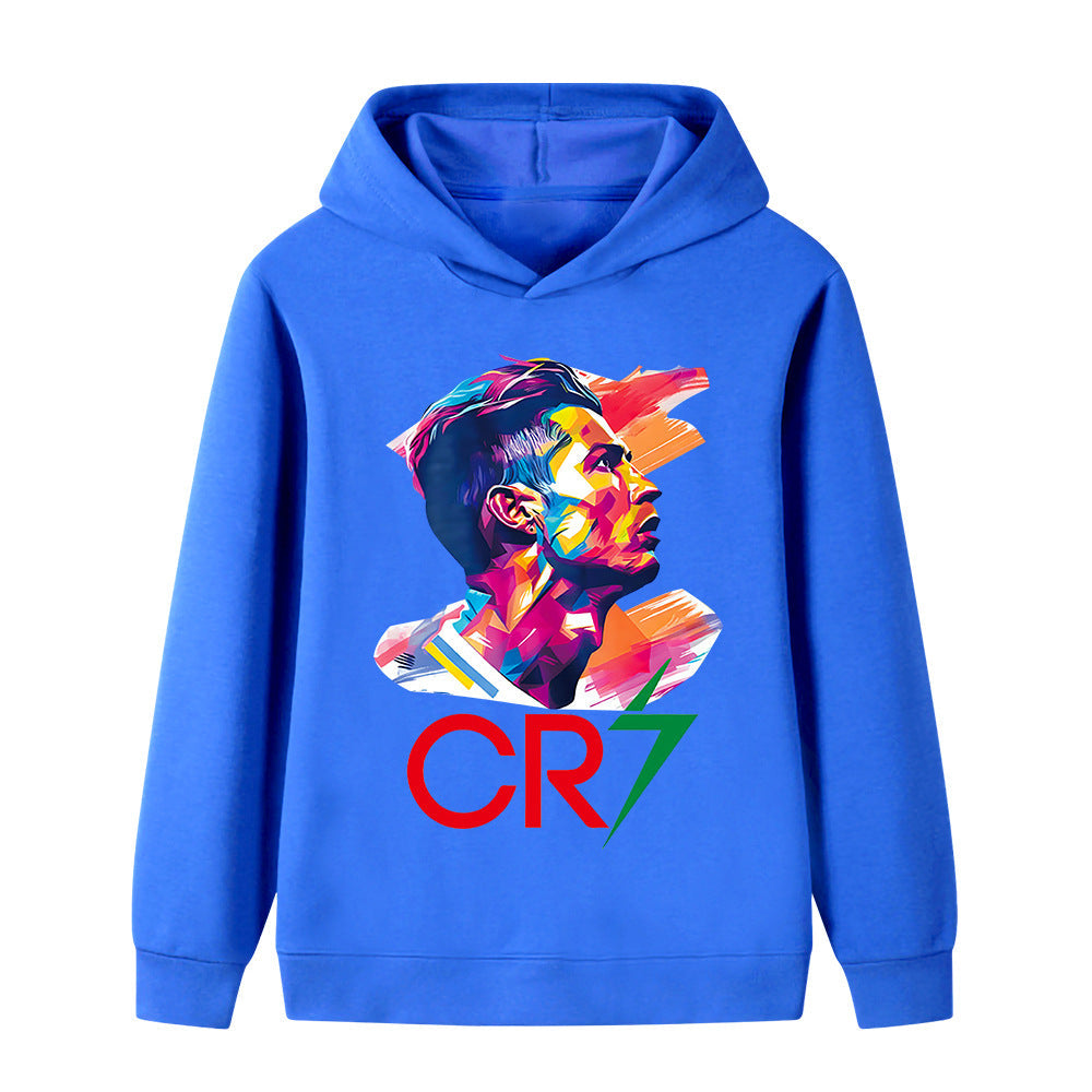 Cristiano Ronaldo Kids Football Hoodie - Soft