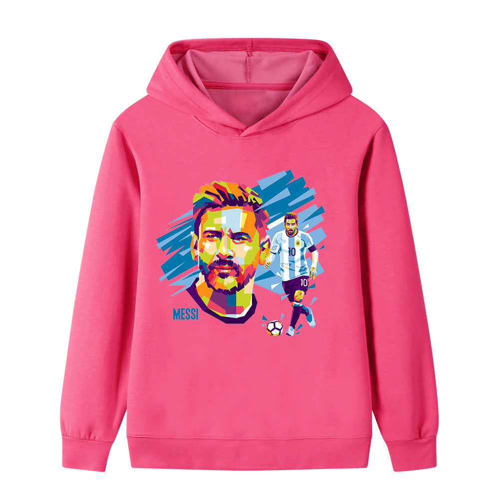 Lionel Messi Kids Football Hoodie - Sporty