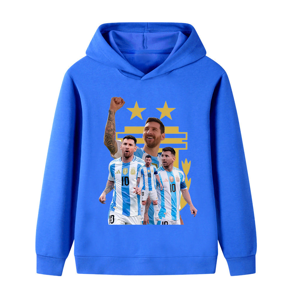 Messi Kids Football Hoodie - Cool Design