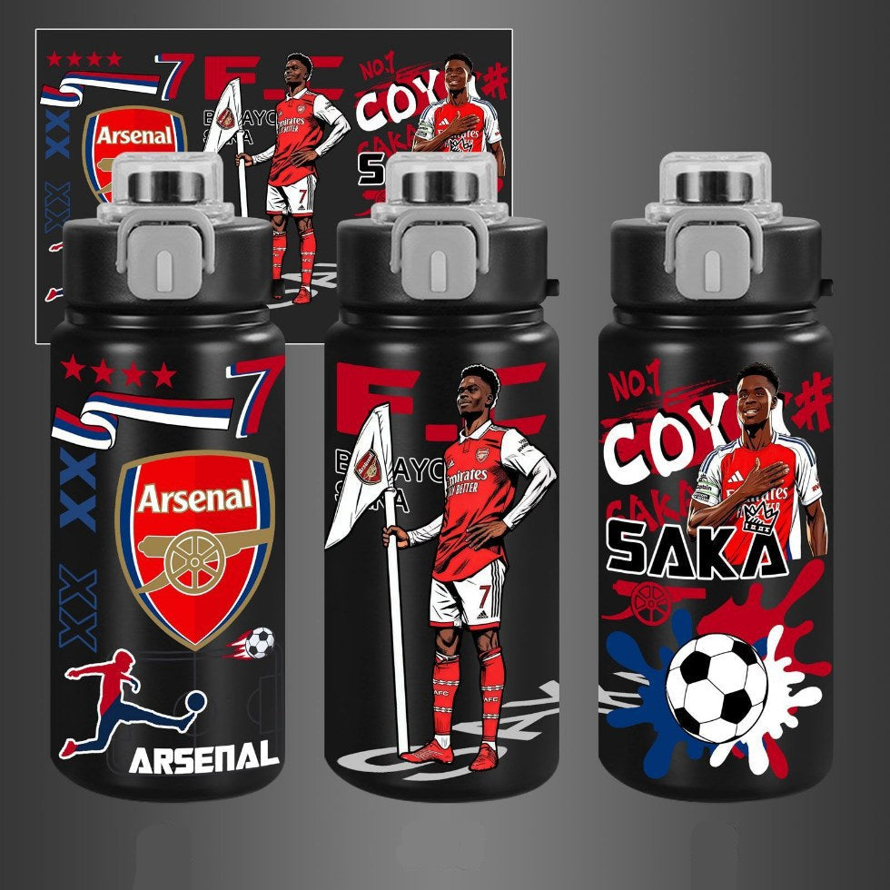 Saka Insulated Water Bottle - Football