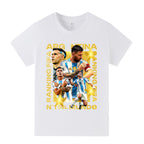 Lionel Messi Kids Football T-Shirt - Cool Design