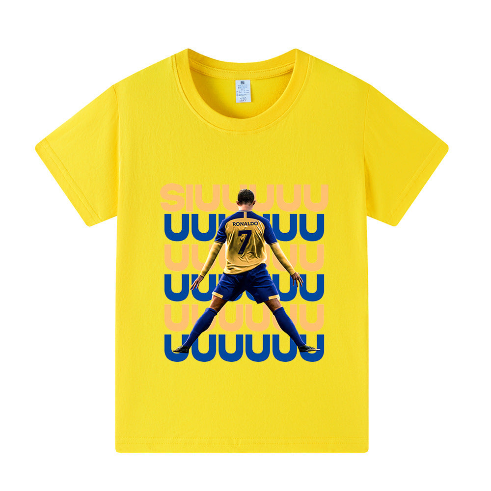Ronaldo Kids Football T-Shirt - Sporty