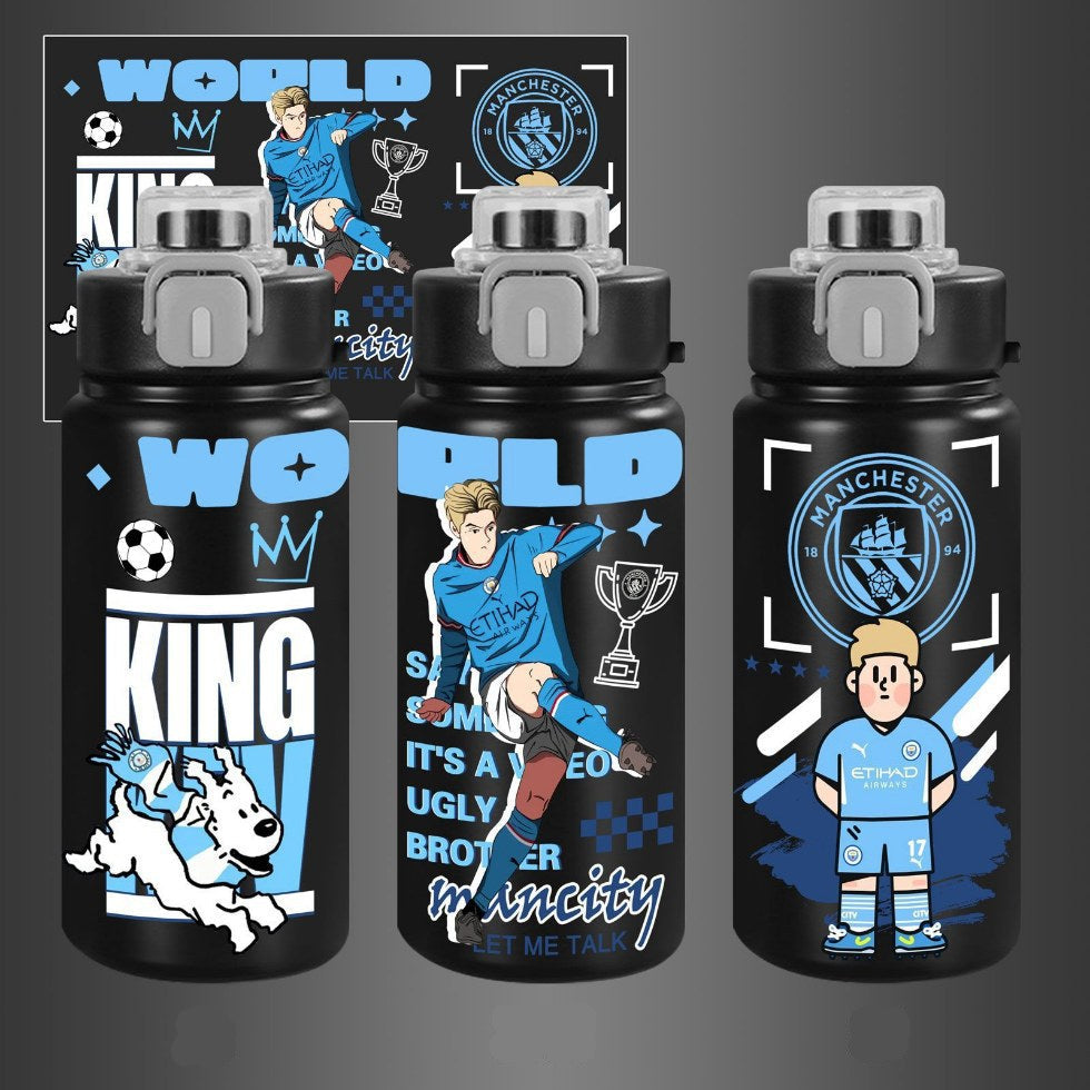 De Bruyne Insulated Water Bottle - Football