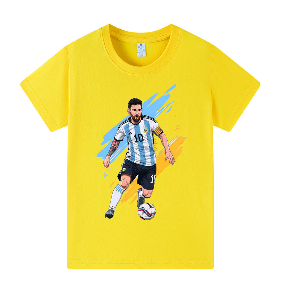 Lionel Messi Kids Football T-Shirt - Sporty