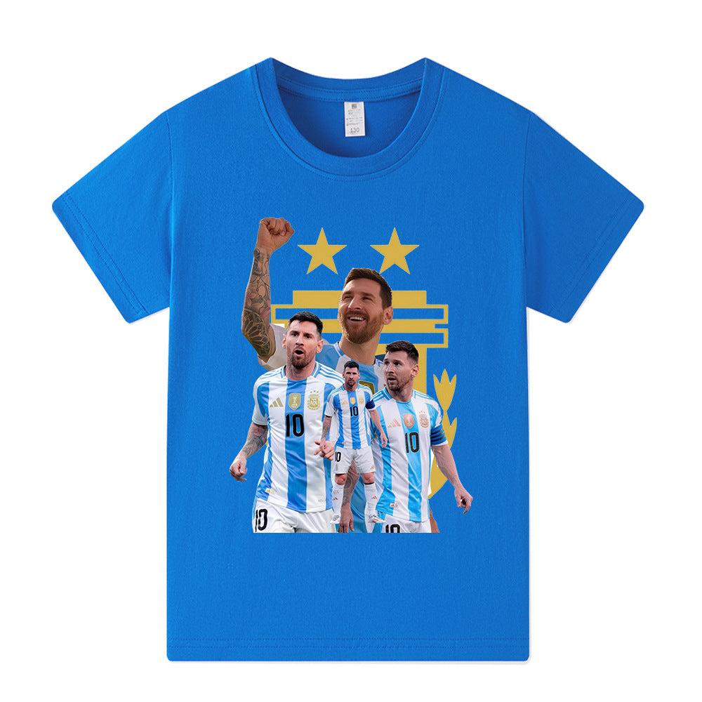 Messi Kids Football T-Shirt - Sporty