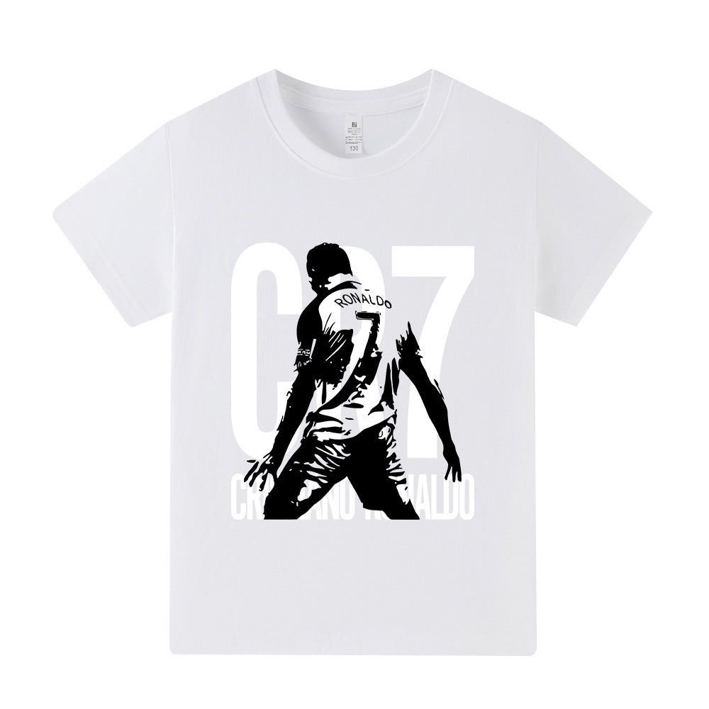 Cristiano Ronaldo Kids Football T-Shirt - Sporty