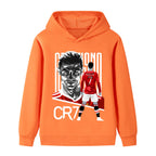 Cristiano Ronaldo Kids Football Hoodie - Manchester United - Soft