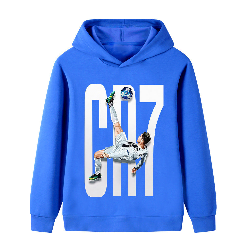Ronaldo Kids Football Hoodie - Trendy
