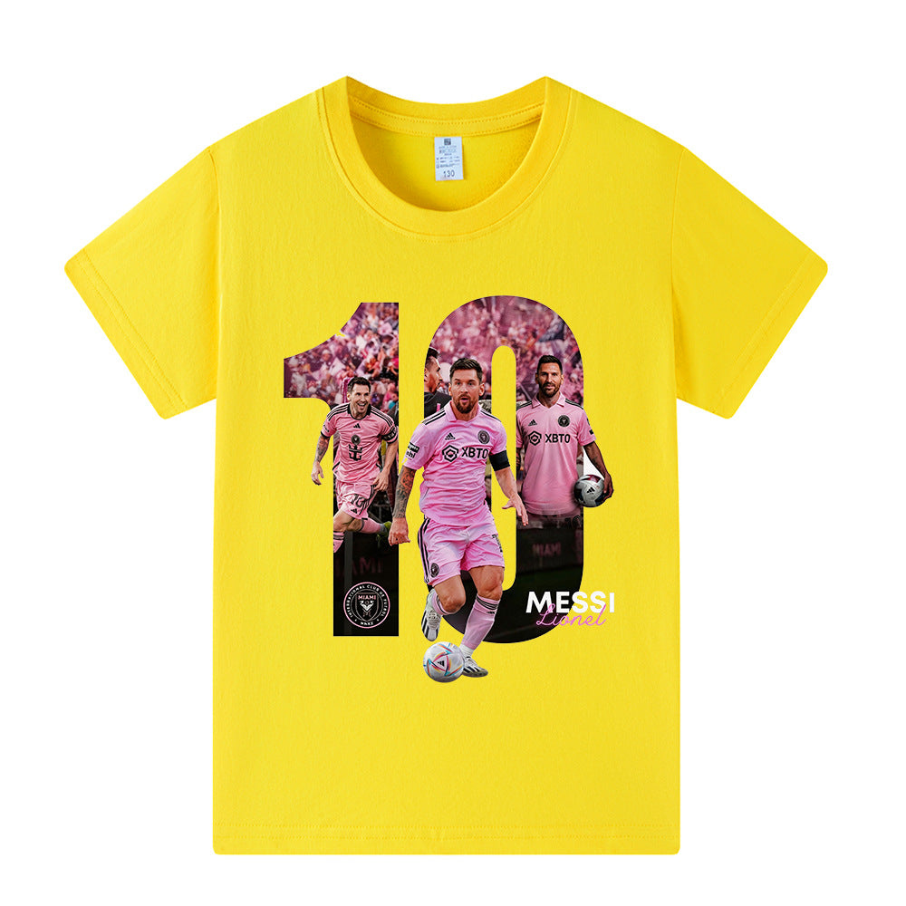 Lionel Messi Kids Football T-Shirt - Miami