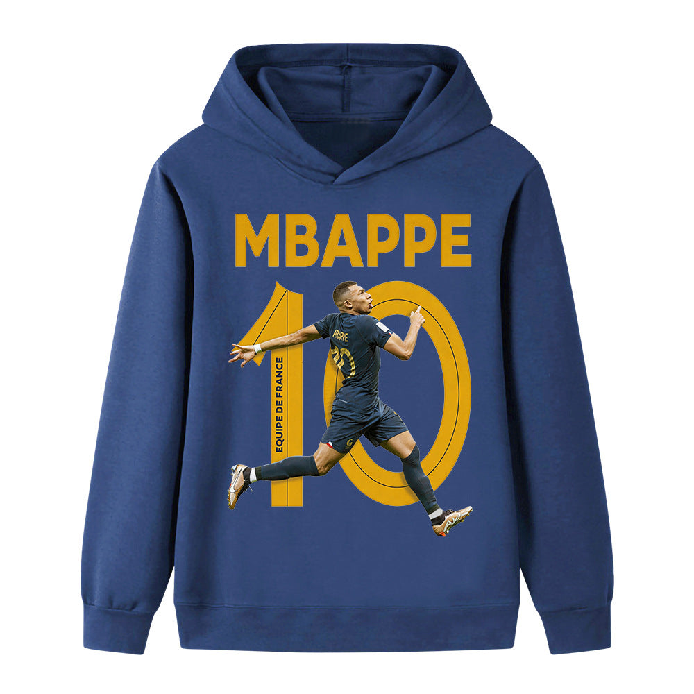 Kylian Mbappé Kids Football Hoodie - Sporty