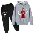 Cristiano Ronaldo Kids Football Tracksuit - Trendy