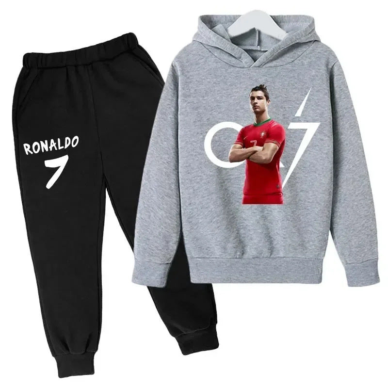 Cristiano Ronaldo Kids Football Tracksuit - Trendy