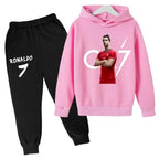 Cristiano Ronaldo Kids Football Tracksuit - Trendy
