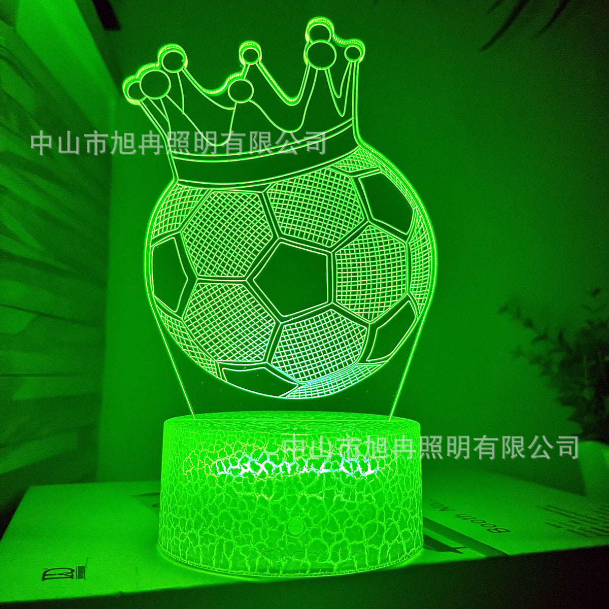 Football 3D Illusion LED Lamp - Night Light - Night Light