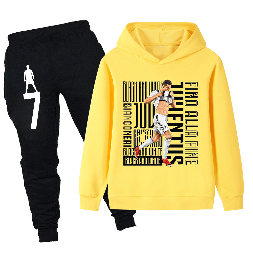 Cristiano Ronaldo Kids Football Tracksuit - Juventus