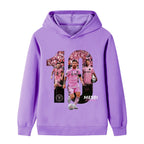 Lionel Messi Kids Football Hoodie - Miami