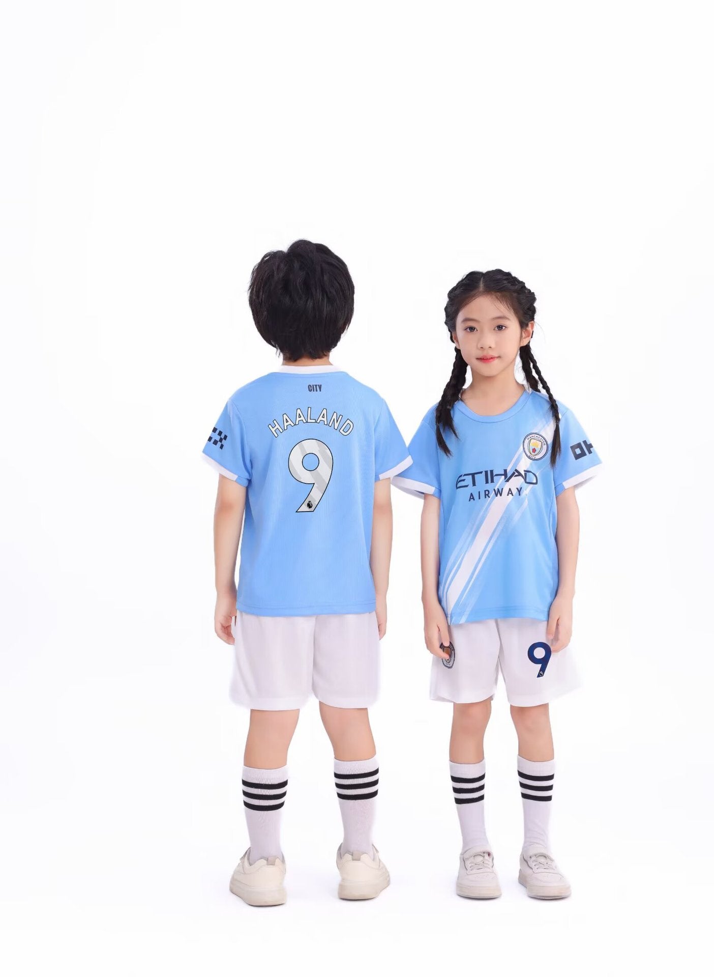 Haaland Kids Football Kit - Shirt & Shorts