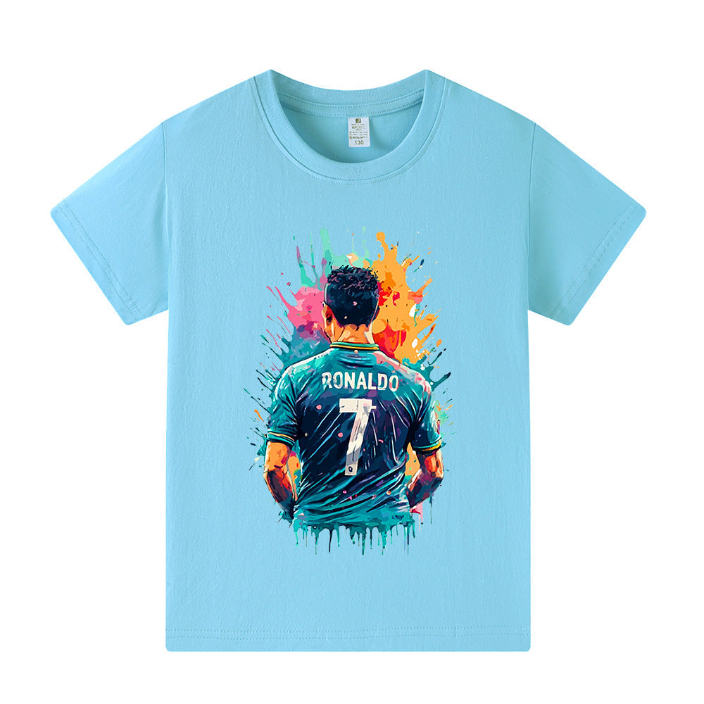 Ronaldo Kids Football T-Shirt - Cool Design