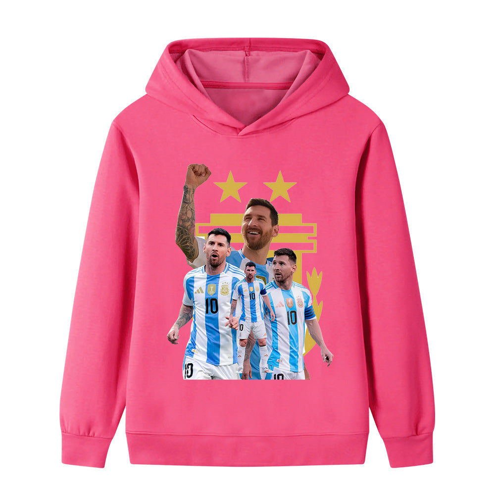 Messi Kids Football Hoodie - Cool Design