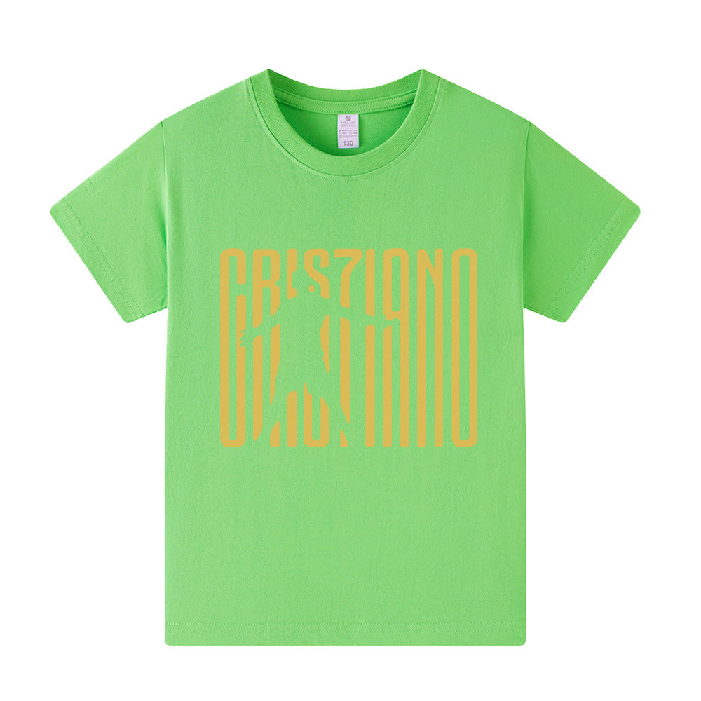 Ronaldo Kids Football T-Shirt - Comfy