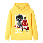 Cristiano Ronaldo Kids Football Hoodie - Manchester United - Soft