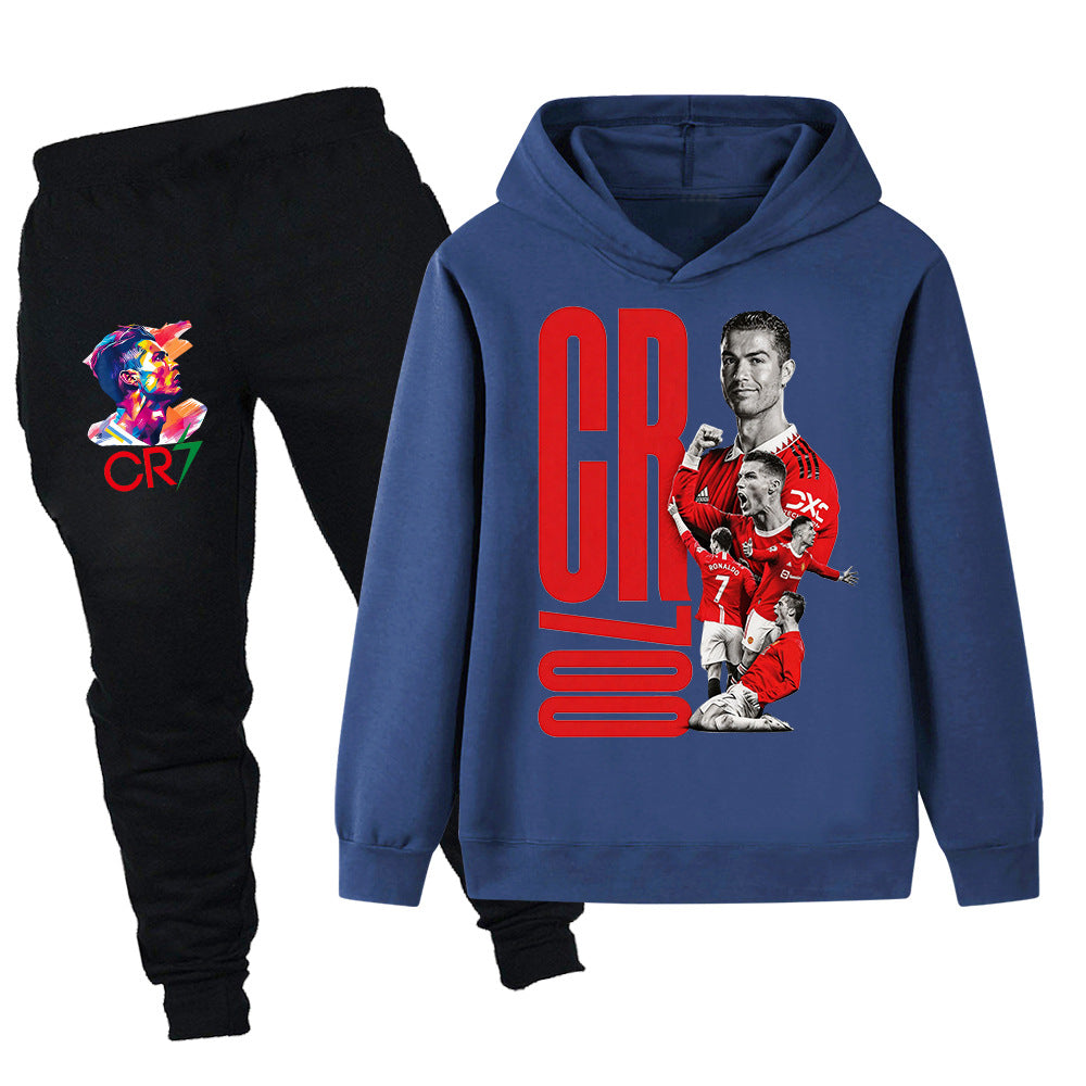 Cristiano Ronaldo Kids Football Tracksuit - Manchester United