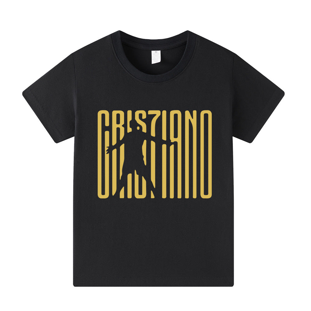 Ronaldo Kids Football T-Shirt - Comfy