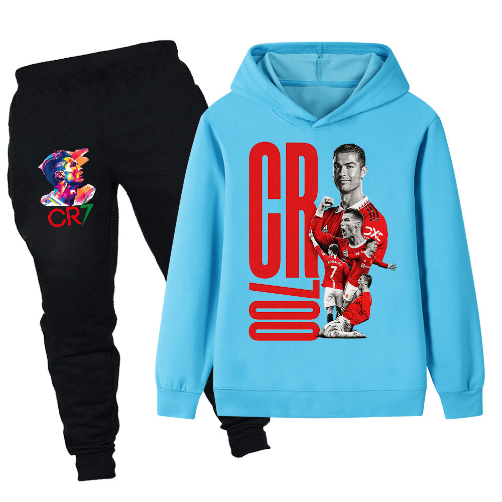 Cristiano Ronaldo Kids Football Tracksuit - Manchester United