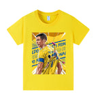 Cristiano Ronaldo Kids Football T-Shirt - Al Nassr