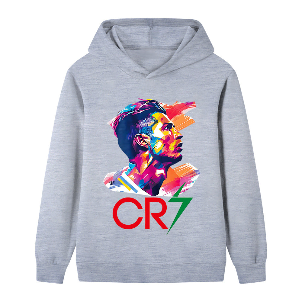 Cristiano Ronaldo Kids Football Hoodie - Soft