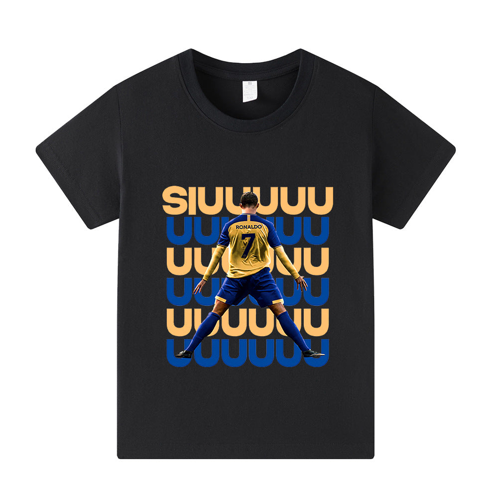 Ronaldo Kids Football T-Shirt - Sporty