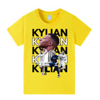 Kylian Mbappé Kids Football T-Shirt - Comfy