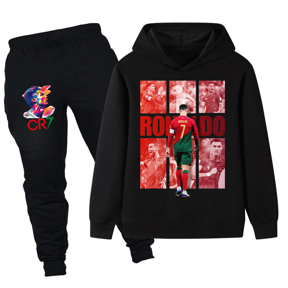 Cristiano Ronaldo Kids Football Tracksuit - Portugal - Sporty