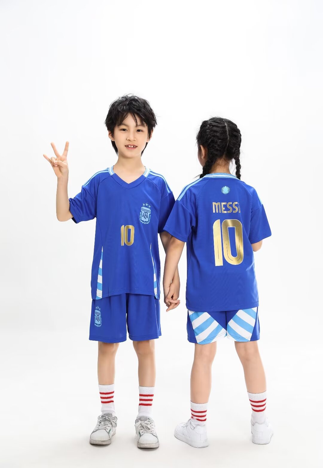 Lionel Messi Kids Football Kit - Shirt & Shorts - Sporty