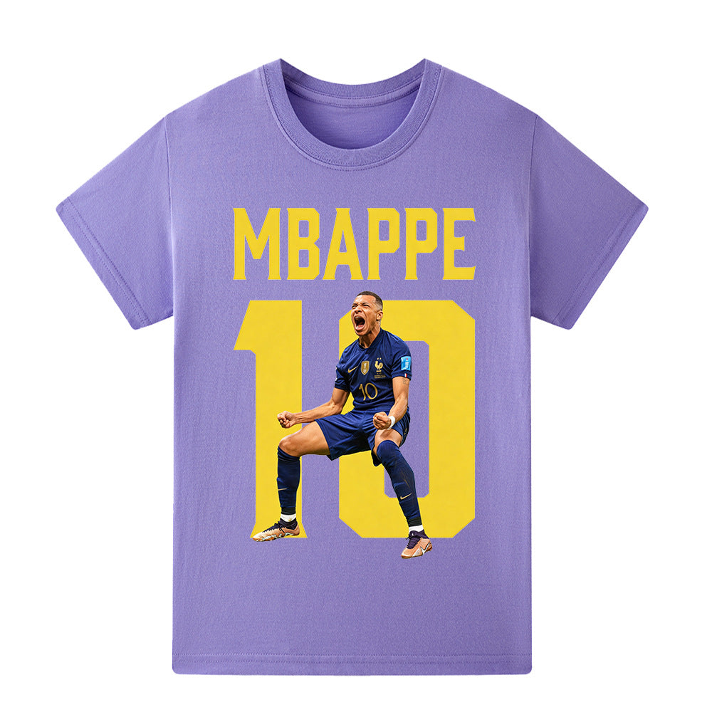 Mbappé Kids Football T-Shirt - Sporty