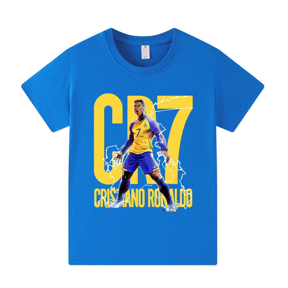 Cristiano Ronaldo Kids Football T-Shirt - Manchester United