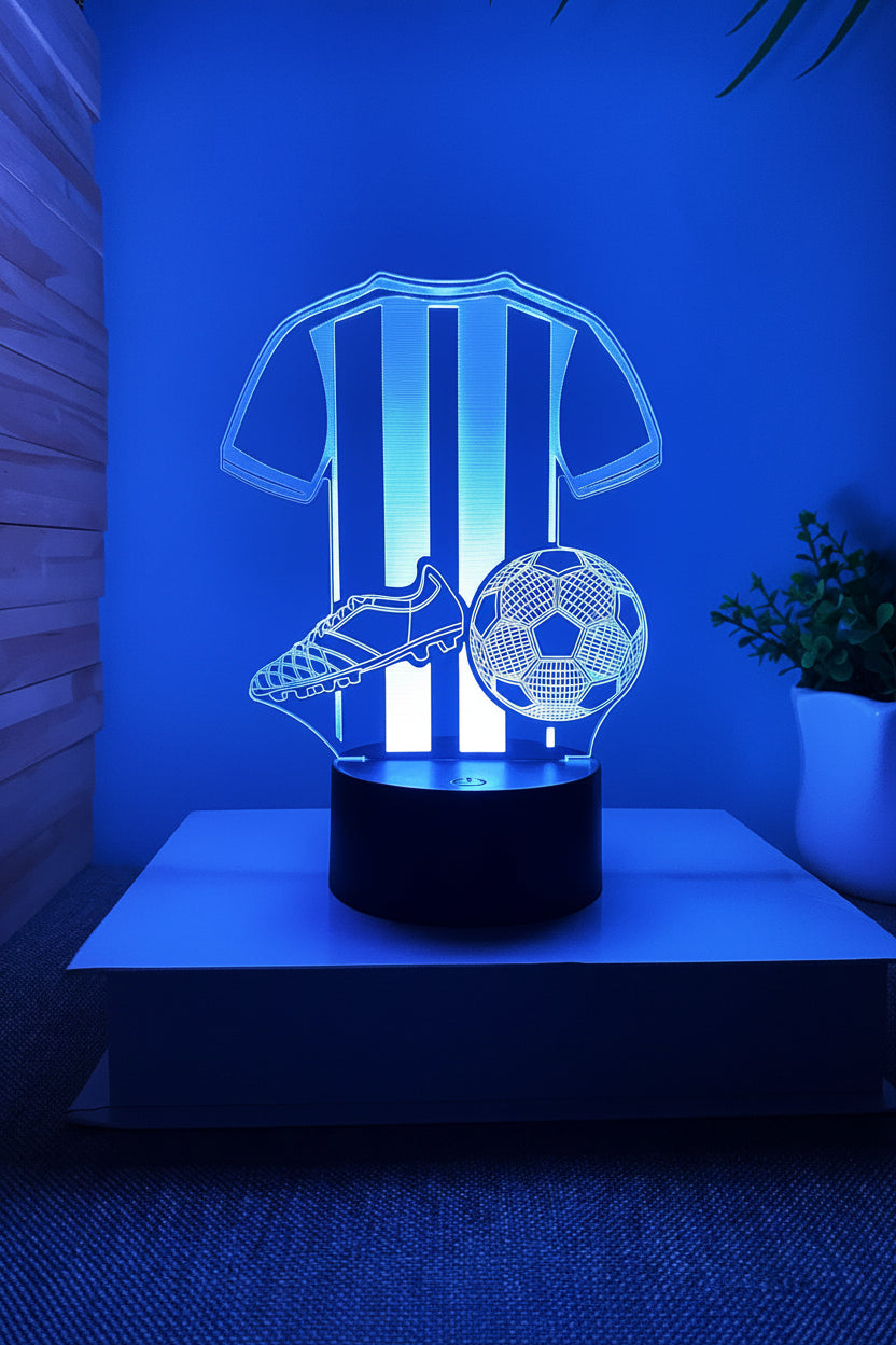 Football 3D Illusion LED Lamp - Night Light - Night Light