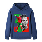 Cristiano Ronaldo Kids Football Hoodie - Portugal - Soft